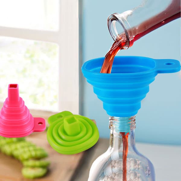 Imbuto pieghevole in silicone, un'idea geniale e pratica!